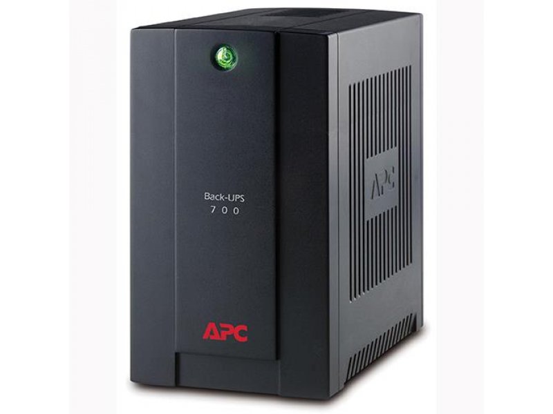 APC Back-UPS (700VA/390W, 4xIEC, RJ-45,USB, AVR) - Energy Lab